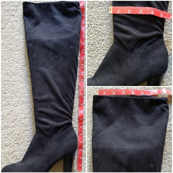 GUC Faux Suede Leather boots - Picture 2 of 8
